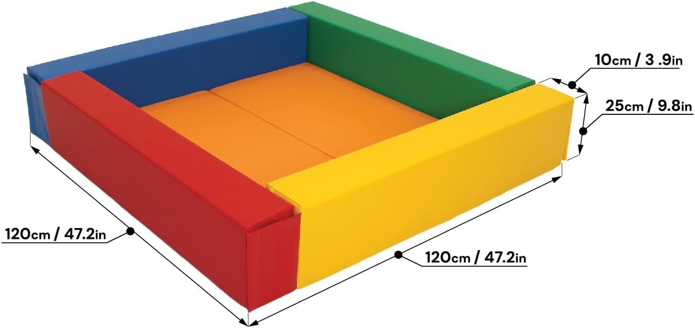 Grand Tumble Gym Large Foam Ball Pool & Play Set - Image 3
